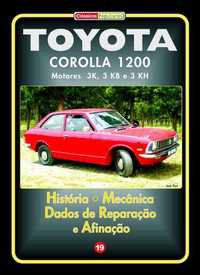 Toyota Corolla 1200 Manual Técnicos em Português