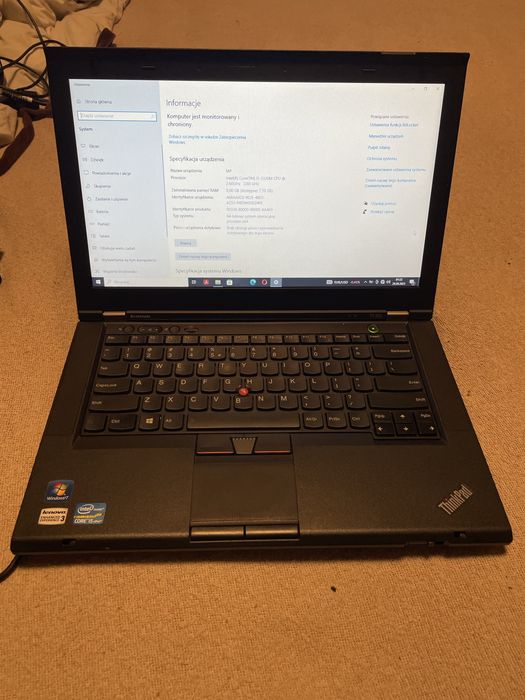 Laptop LENOVO ThinkPad T430s Intel Core i5-3320M 8GB RAM Okazja!