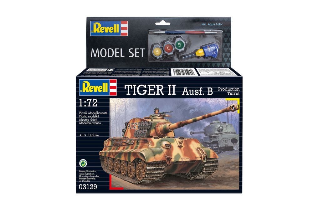 MODEL SET 1/72 Revell 63129 czołg TIGER II AUSF.B