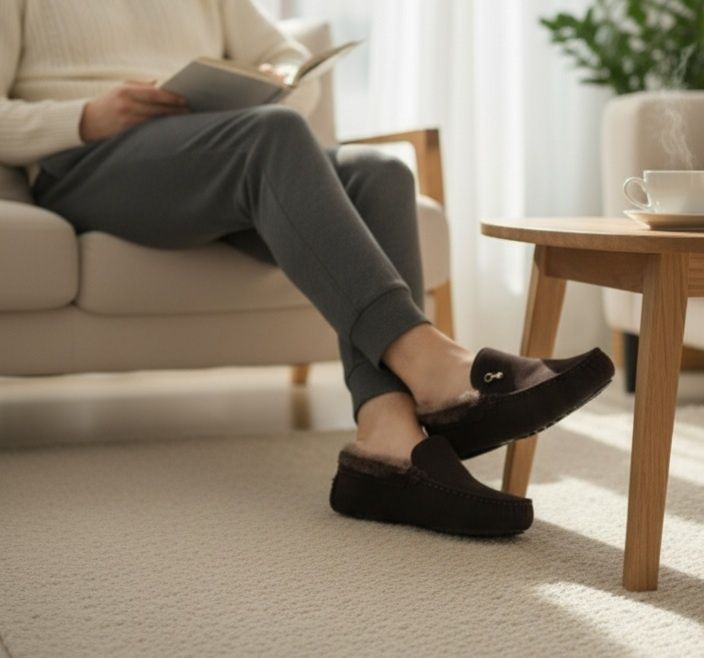 Капці/тапки/туфлі/мокасини/лофери,бренд next,з утепленням англія,р.44