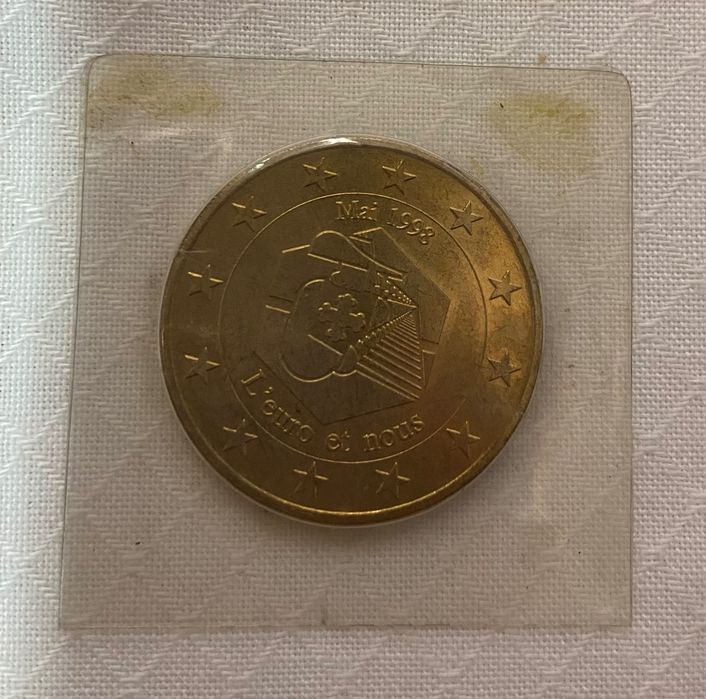 Moeda 1 euro coleção