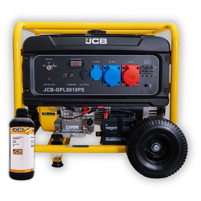 JCB Tools Agregat prądotwórczy trójfazowy 7.9kW (AVR) Generator prądu
