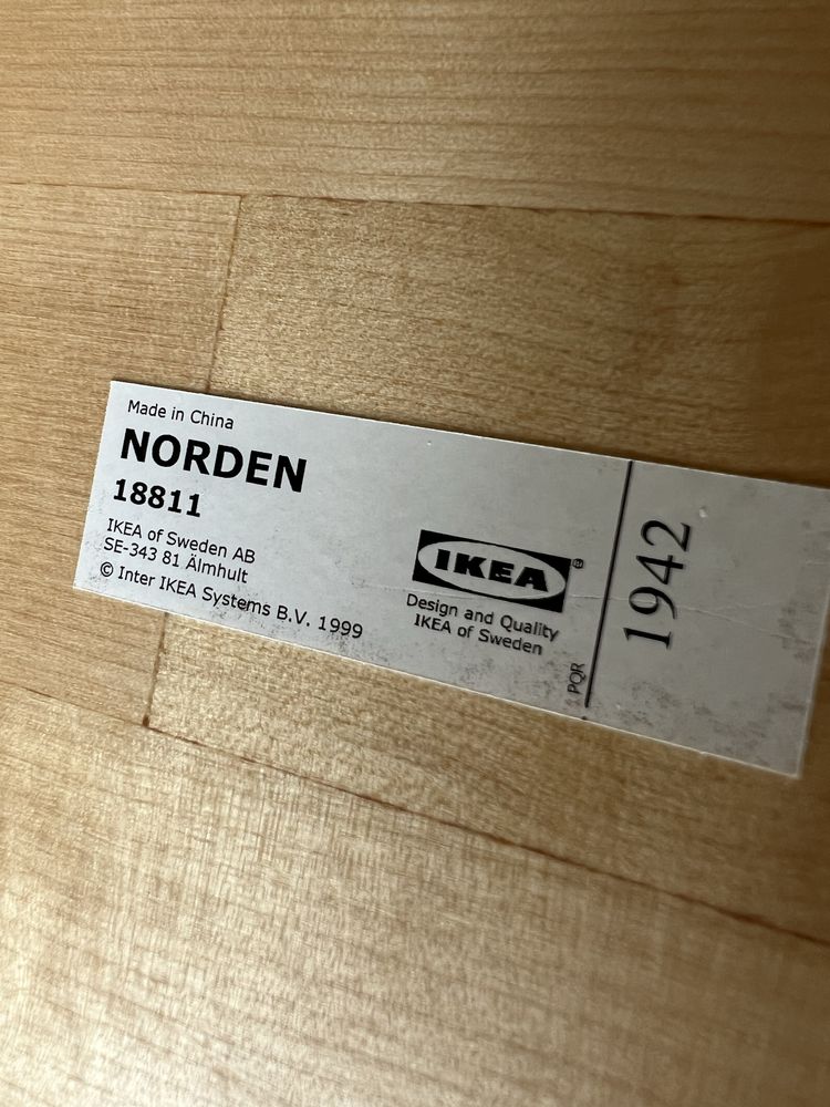 Mesa extensível IKEA NORDEN