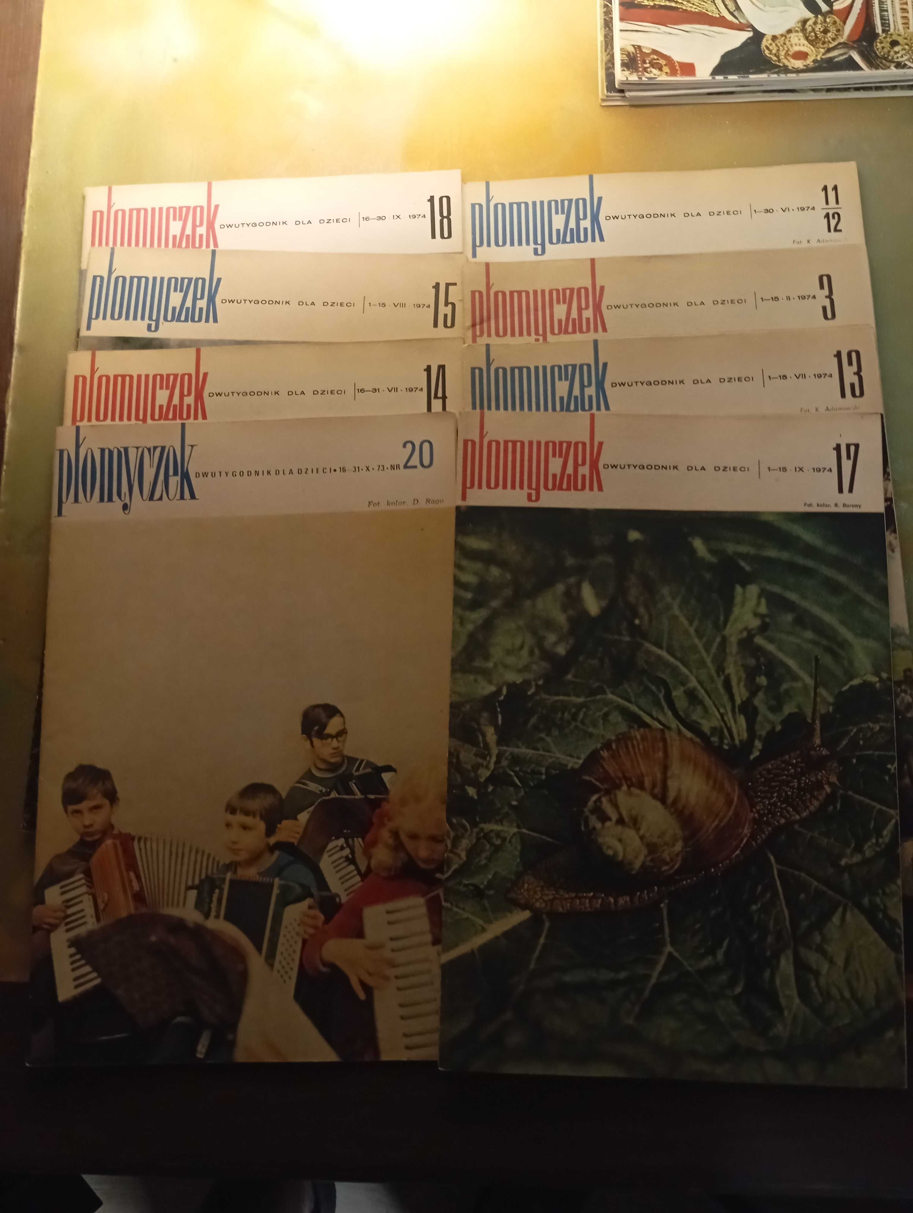 Czasopismo Płomyczek 8 numerów