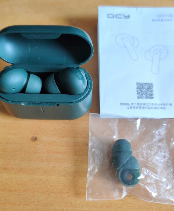 Навушники  Xiaomi QCY-T10 TWS Bluetooth гарнитура Type-C  20-20 000 Гц