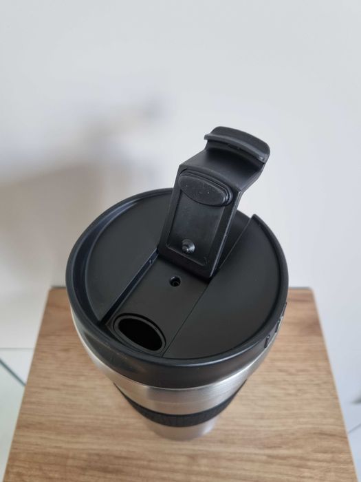 NOWY Kubek termiczny DELONGHI / pojemność 470 ml / stal nierdzewna