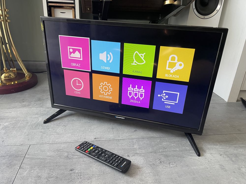 Telewizor Blaupunkt BN24H1032EB/Tuner Hevc T2/Pilot/GW/Wys!