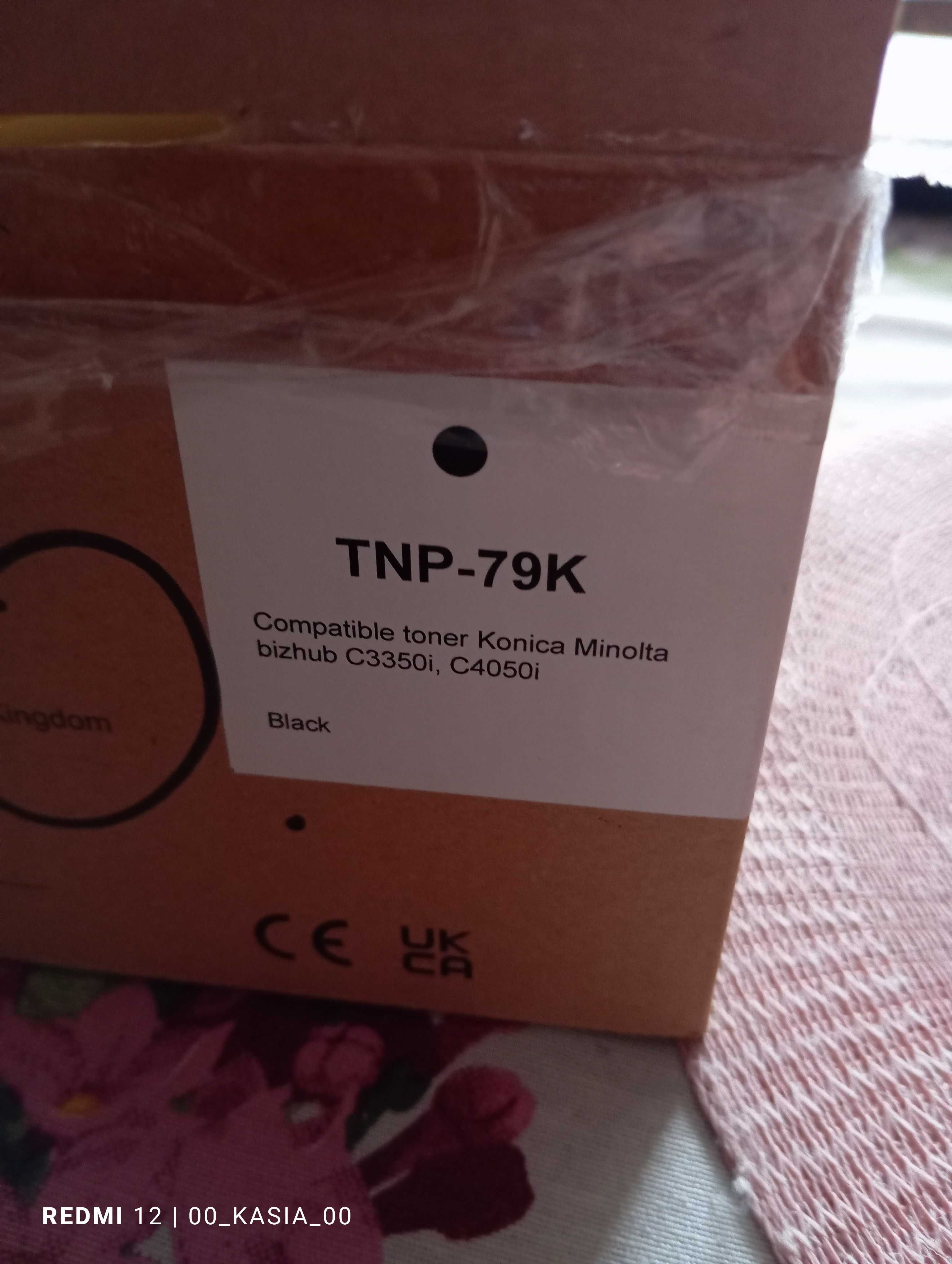 TNP-79K Black Konica Minolta toner tusz