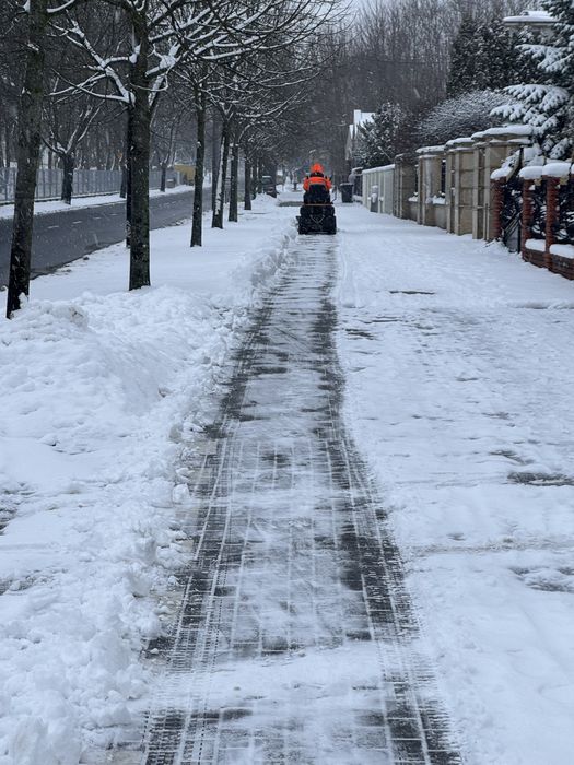 Odśnieżanie posesji