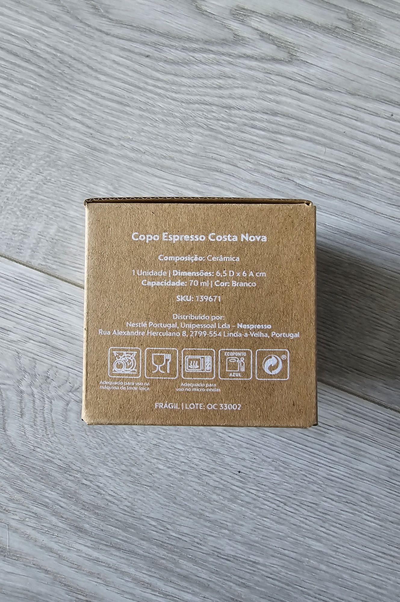 Chávena Nespresso Costa Nova