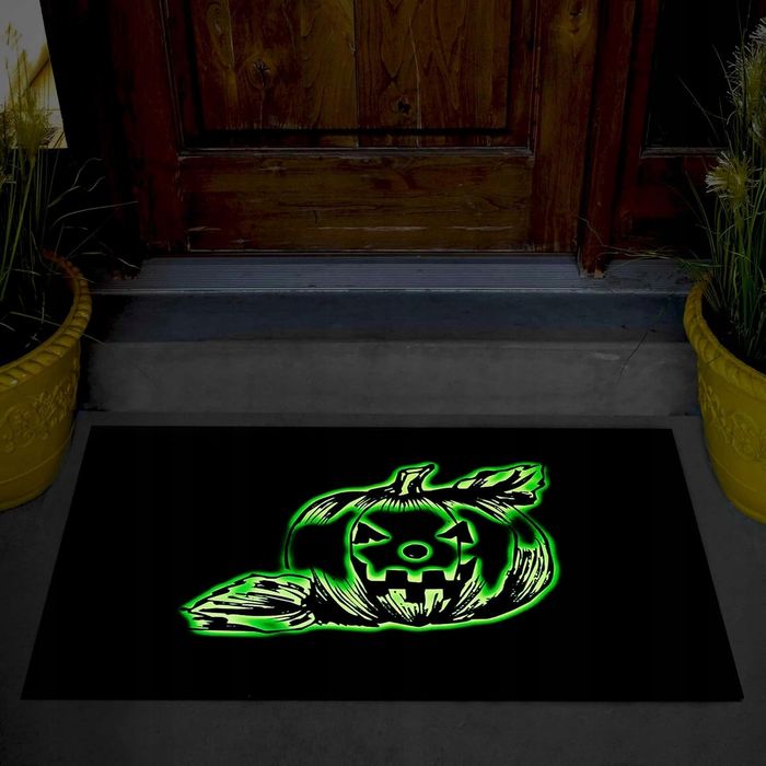 Wycieraczka Mata Podłogowa Na Halloween Świecąca W Ciemności 40X60Cm