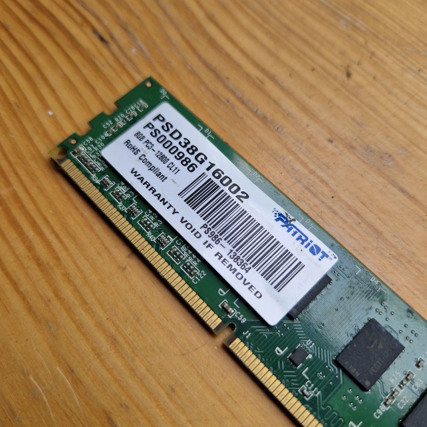 DDR3 8GB pc3 12800