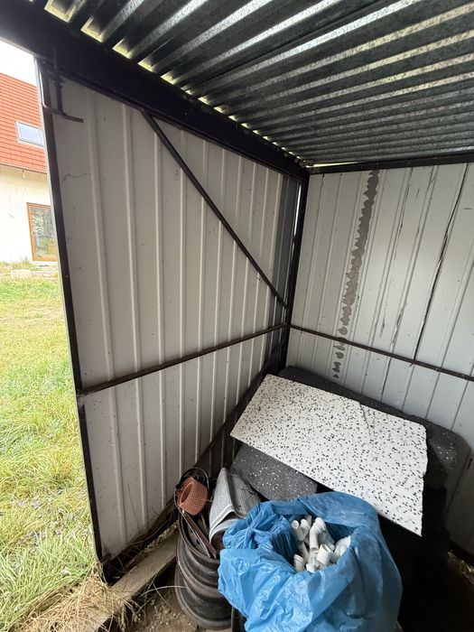 Garaż blaszak na budowę