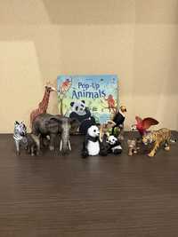 Фигурки животных 11 шт Schleich, Bullyland, Papo (цена за все)