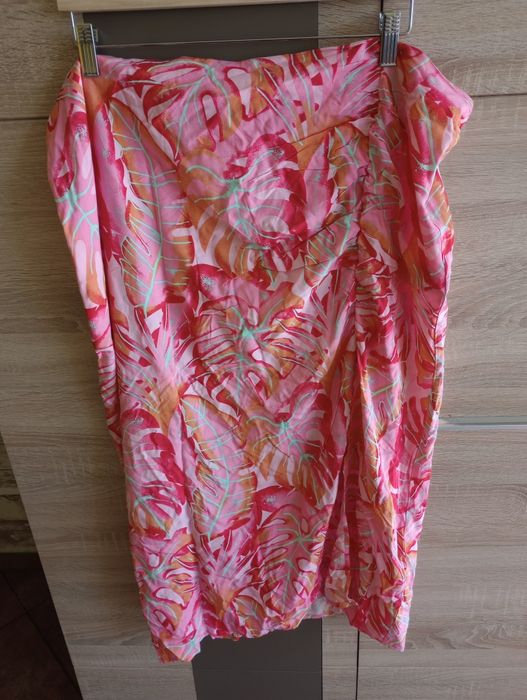 Nowa! Spódnica midi z rozcięciem