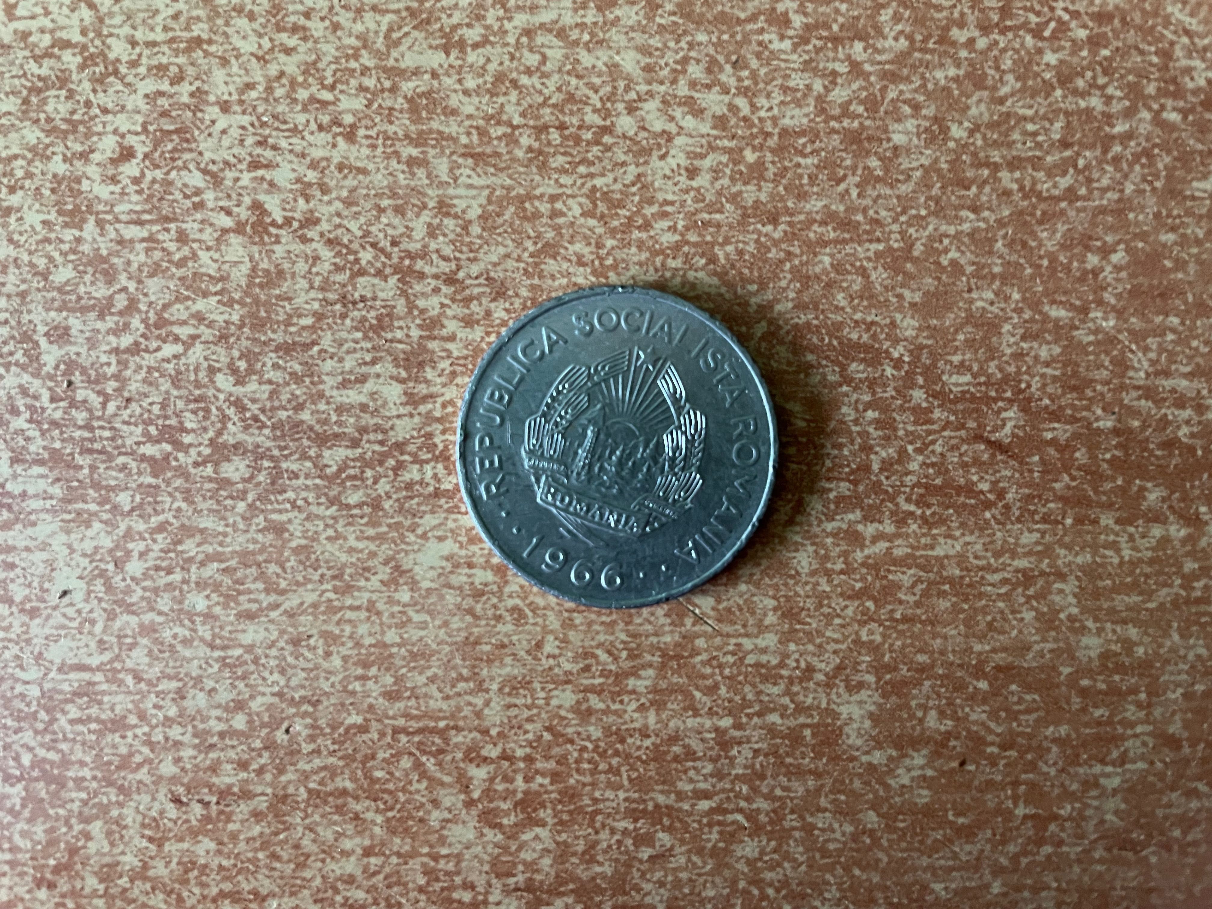 Moneta 1 Leu 1966