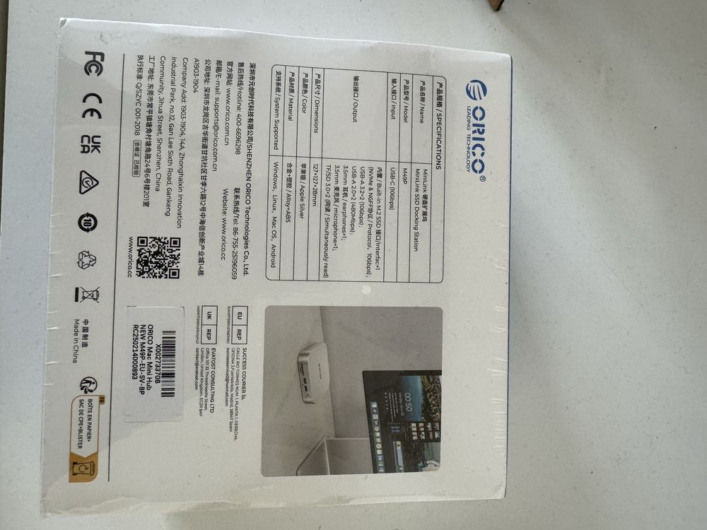 Hub Orico mac mini