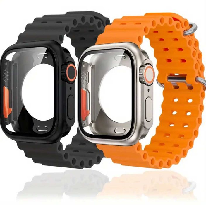 Бампер і ремінець для Apple Watch на всі серії чехол ремешок Ocean