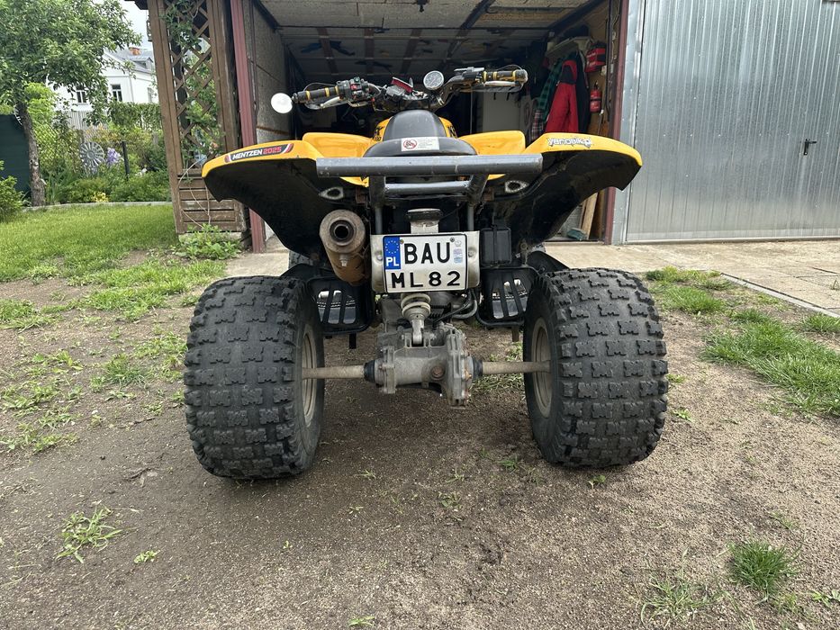 Kawasaki KFX 700 uszkodzony silnik