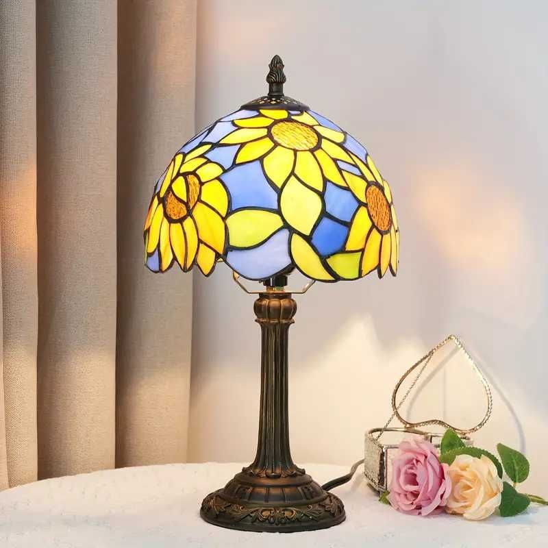 Lampy witrażowe w stylu Tiffany