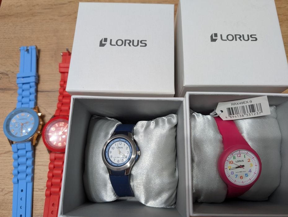 Nowe zegarki dziecięce Lorus