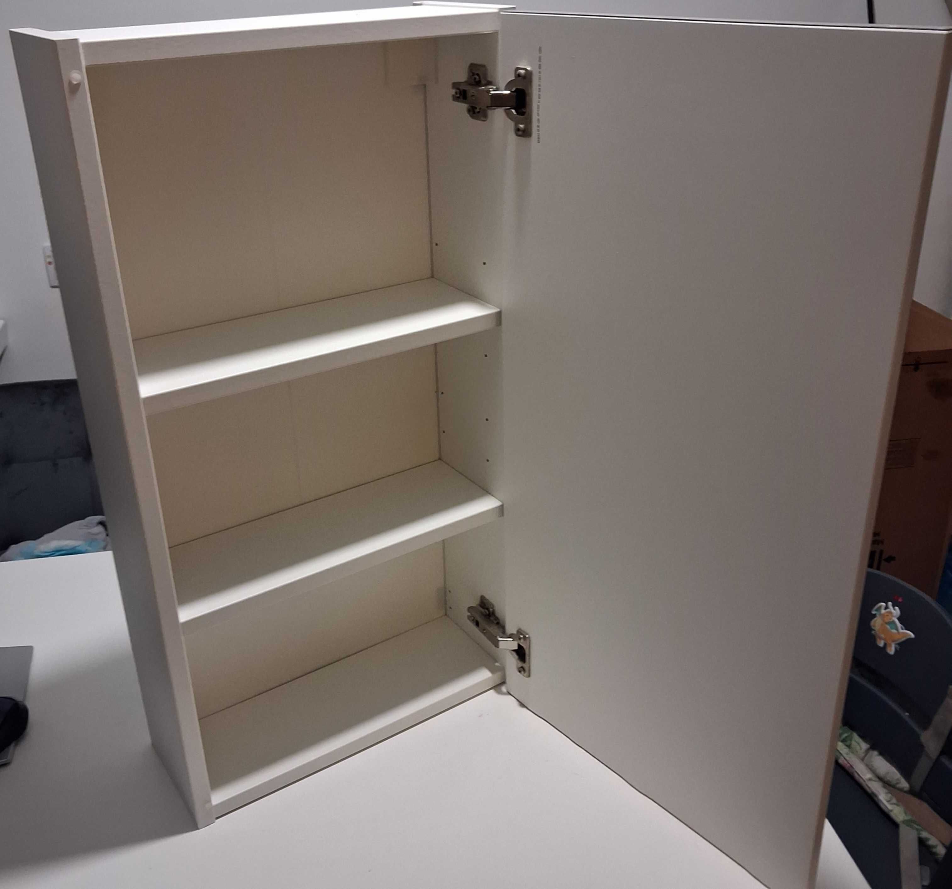 ENHET ikea Szafka z lustrem i drzwiami, biały, 40x17x75 cm