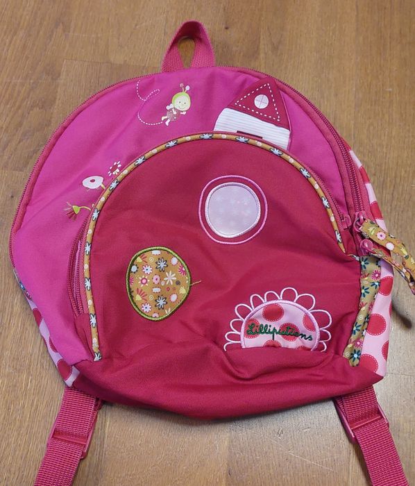 Plecaczek plecak dla dziewczynki do przedszkola LILIPUTIENS