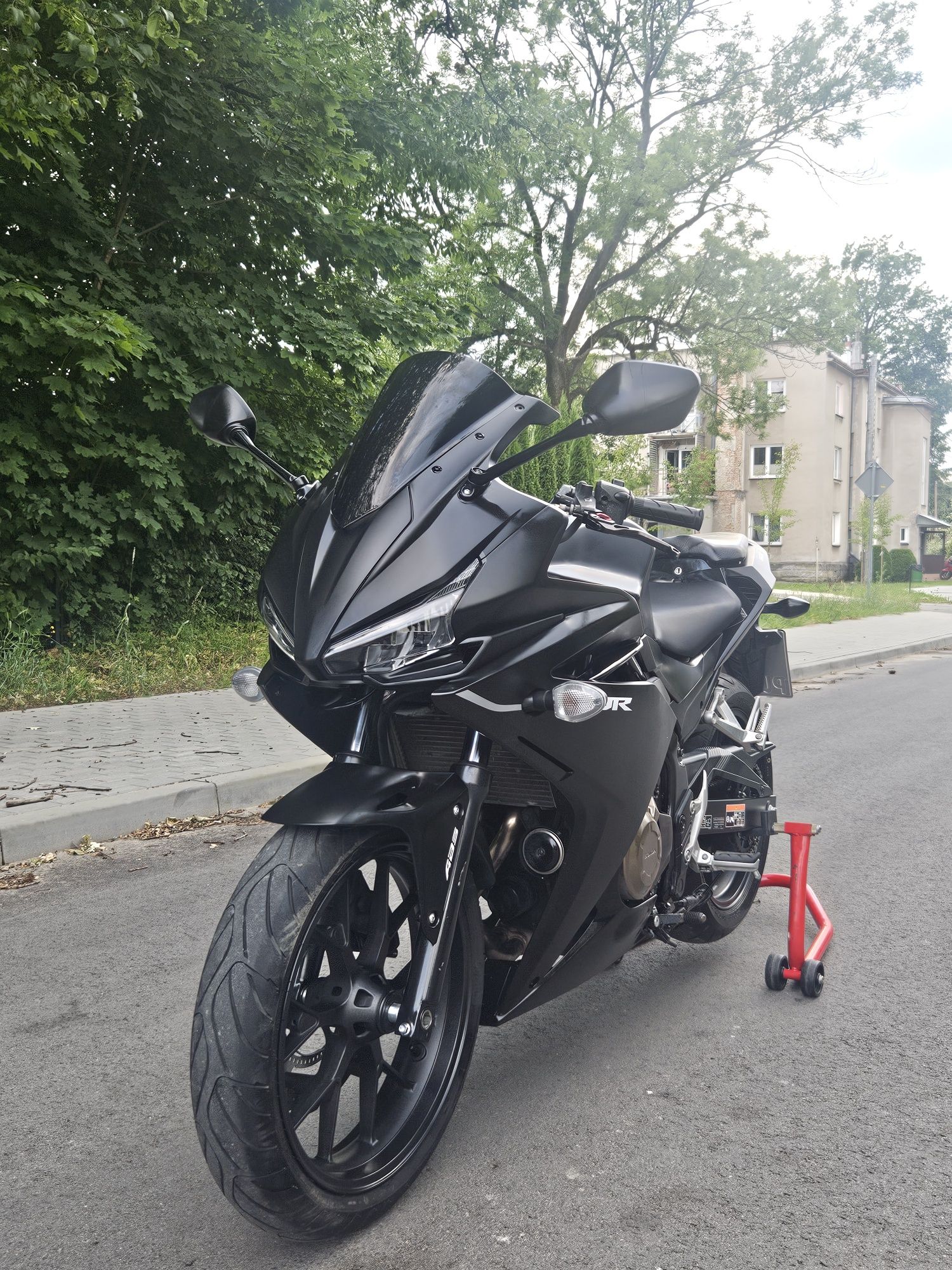 Honda cbr 500 r cbr500rr cbr500r a2 Czarna Niski przebieg