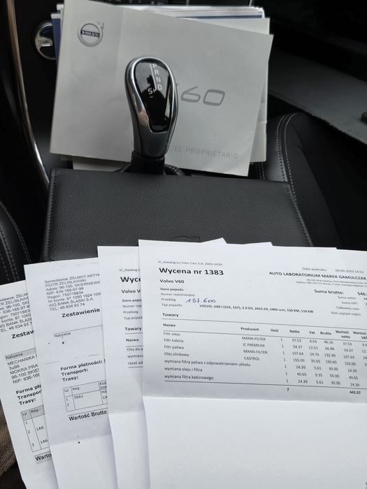 Volvo V60 2.0 D3 150 KM Automat