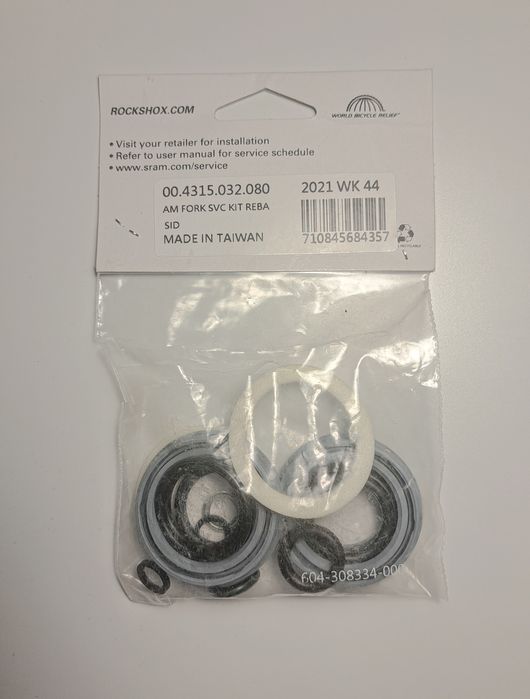 Zestaw uszczelek ROCK SHOX Reba/ SID 2012.2014 Basic