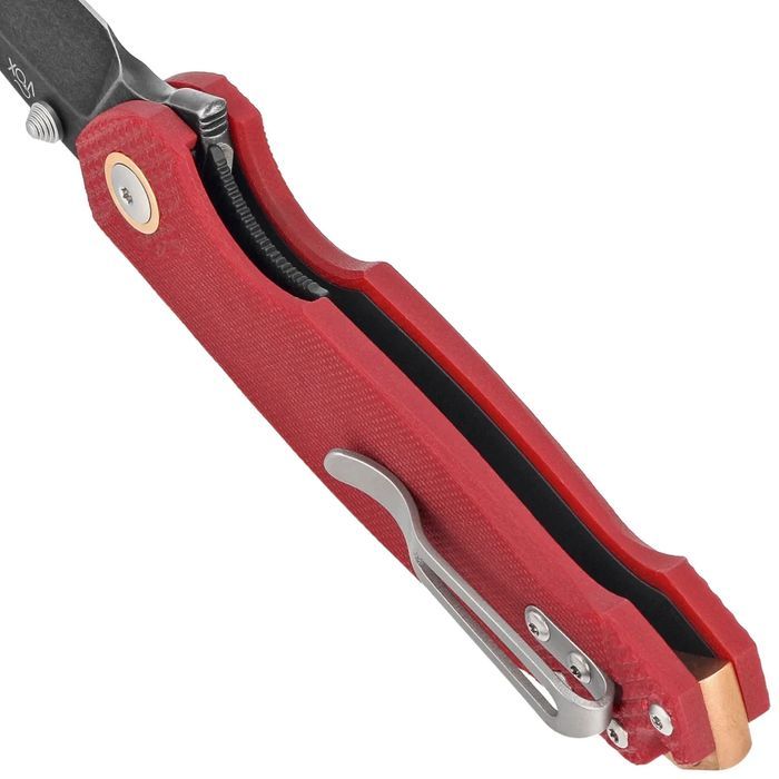 Nóż składany Viper Katla LE No 080/150 Red G10, Dark Stonewashed M390