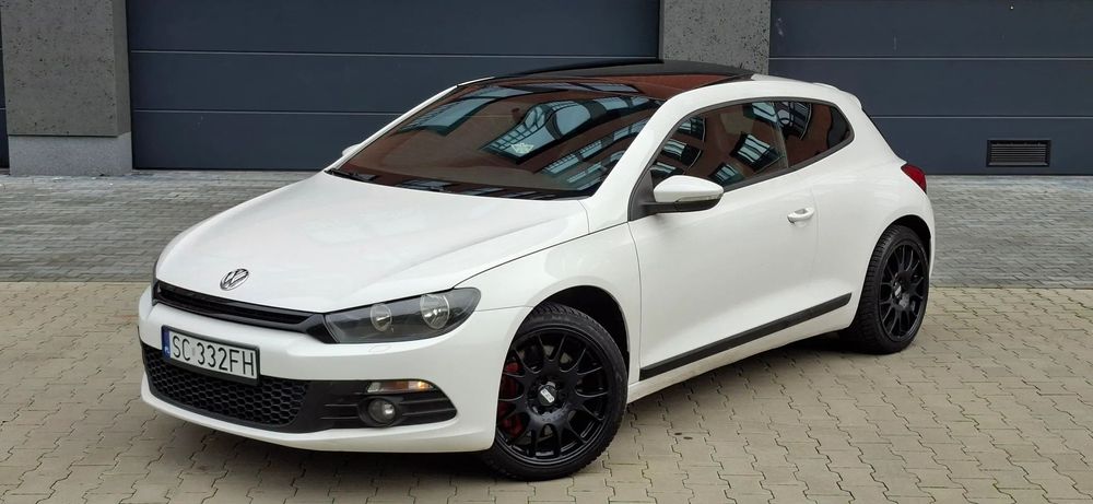 Volkswagen Scirocco Navi Android Wykres 200KM Szklany Dach Parktronic Tempomat 18 BBS