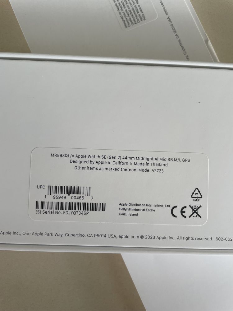 Apple Watch SE 2023 44mm