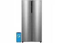Lodówka MIDEA Side by Side 460L No Frost Stal srebna  wi-fi