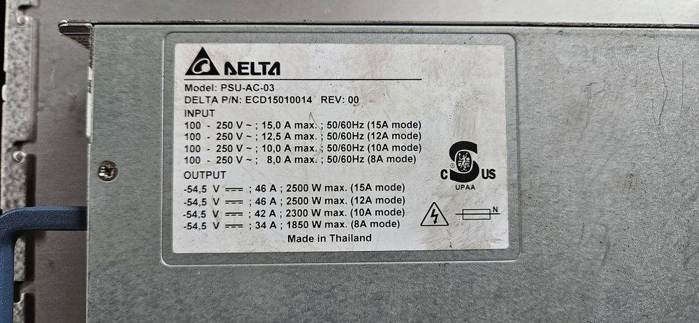 Блок живлення Delta pcu-ac 03