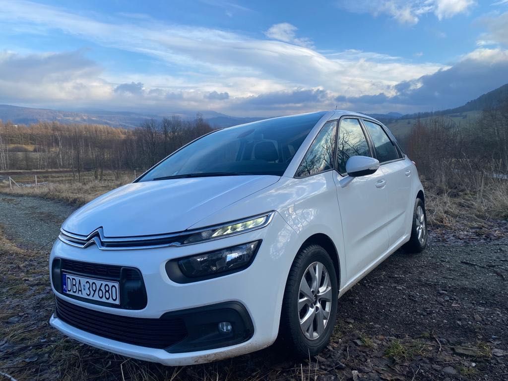 Citroën C4 Picasso rej.2017  1,6 HDI Manual nowe opony