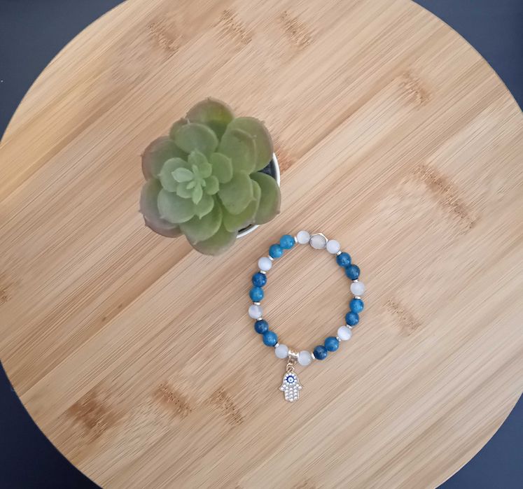 Pulseiras de pedras naturais e de aço inox | pulseiras novas