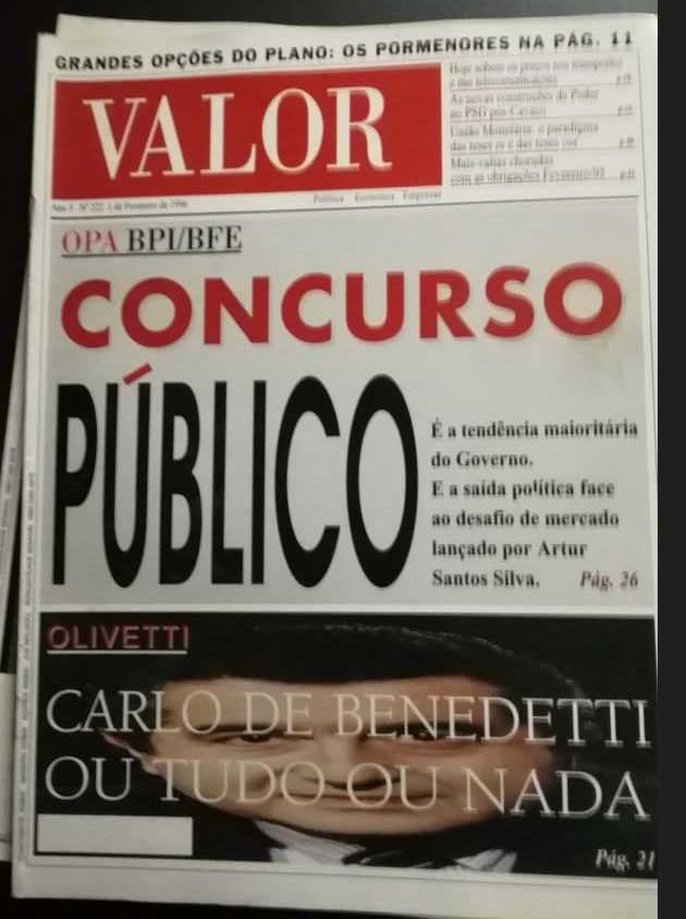 8 revistas Valor - Dez 1995/Fev de 1996-Muito Bem conservadas LOTE 1