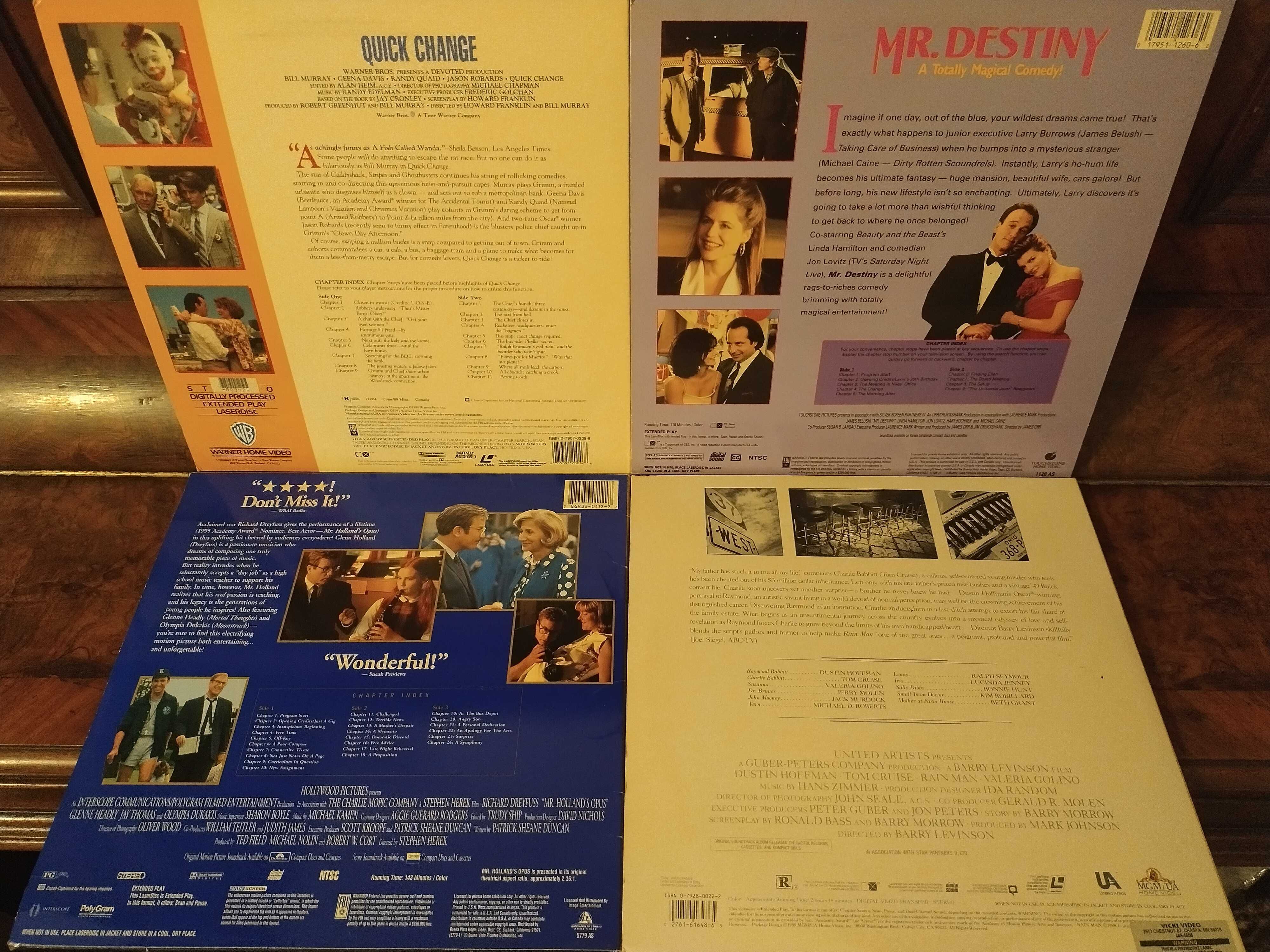 LaserDisc/(Лазерный Диск)//Rare Perfect Çondition///(4Mov/6LD)