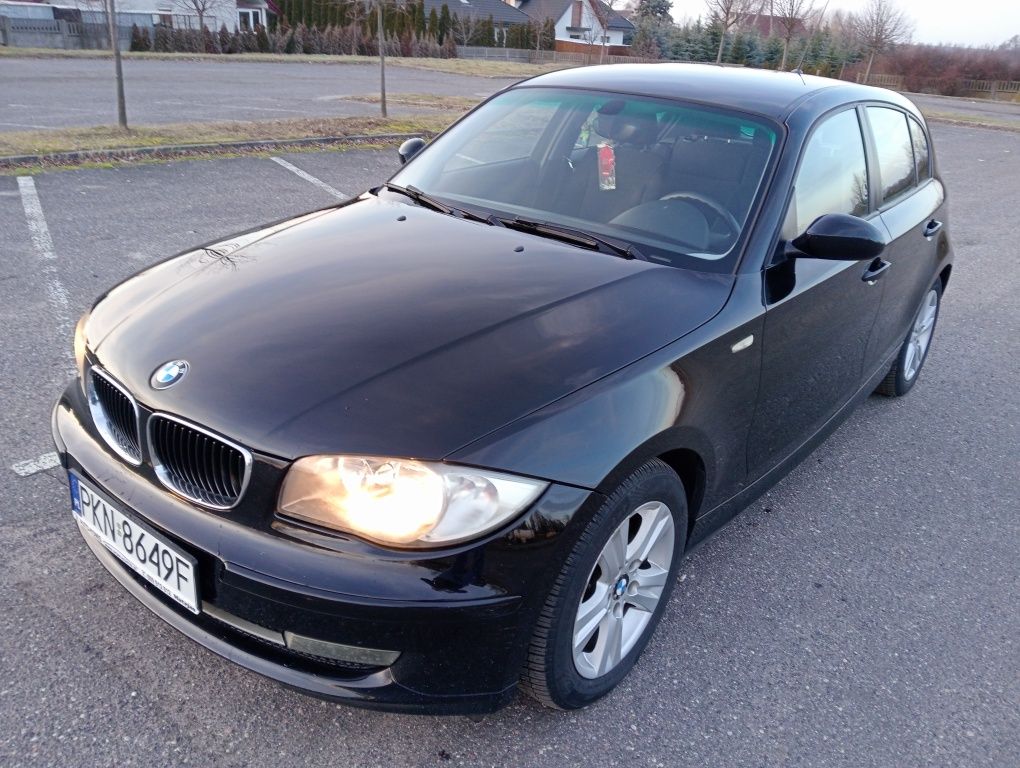 BMW Seria 1 2007r 1.6 LPG, Klima