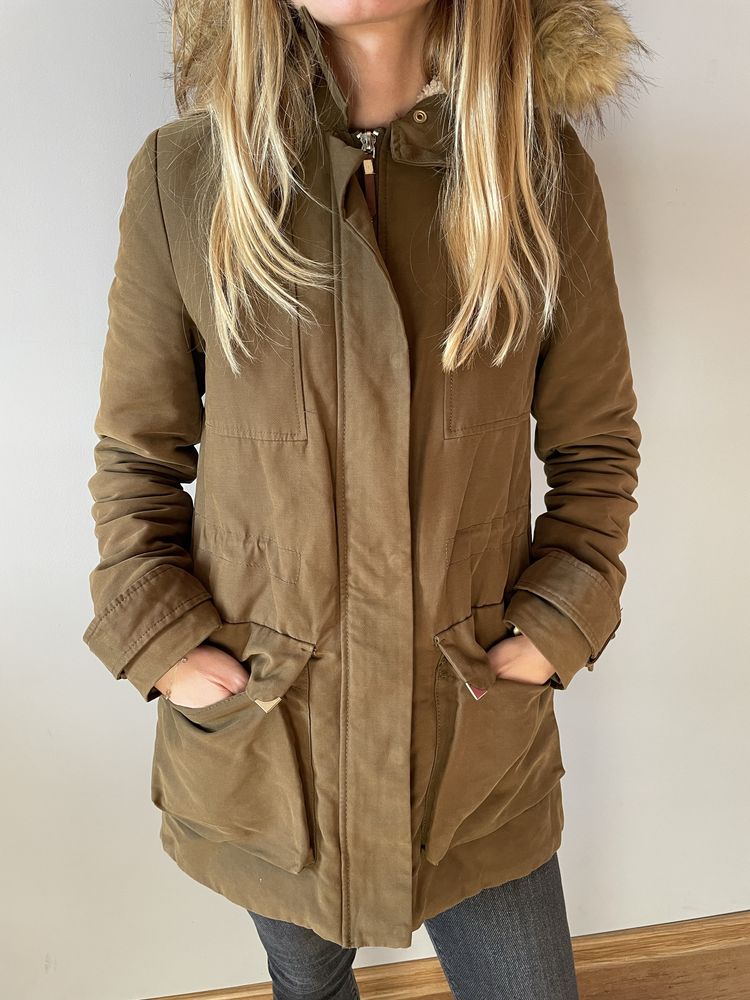 Płaszczyk parka Zara