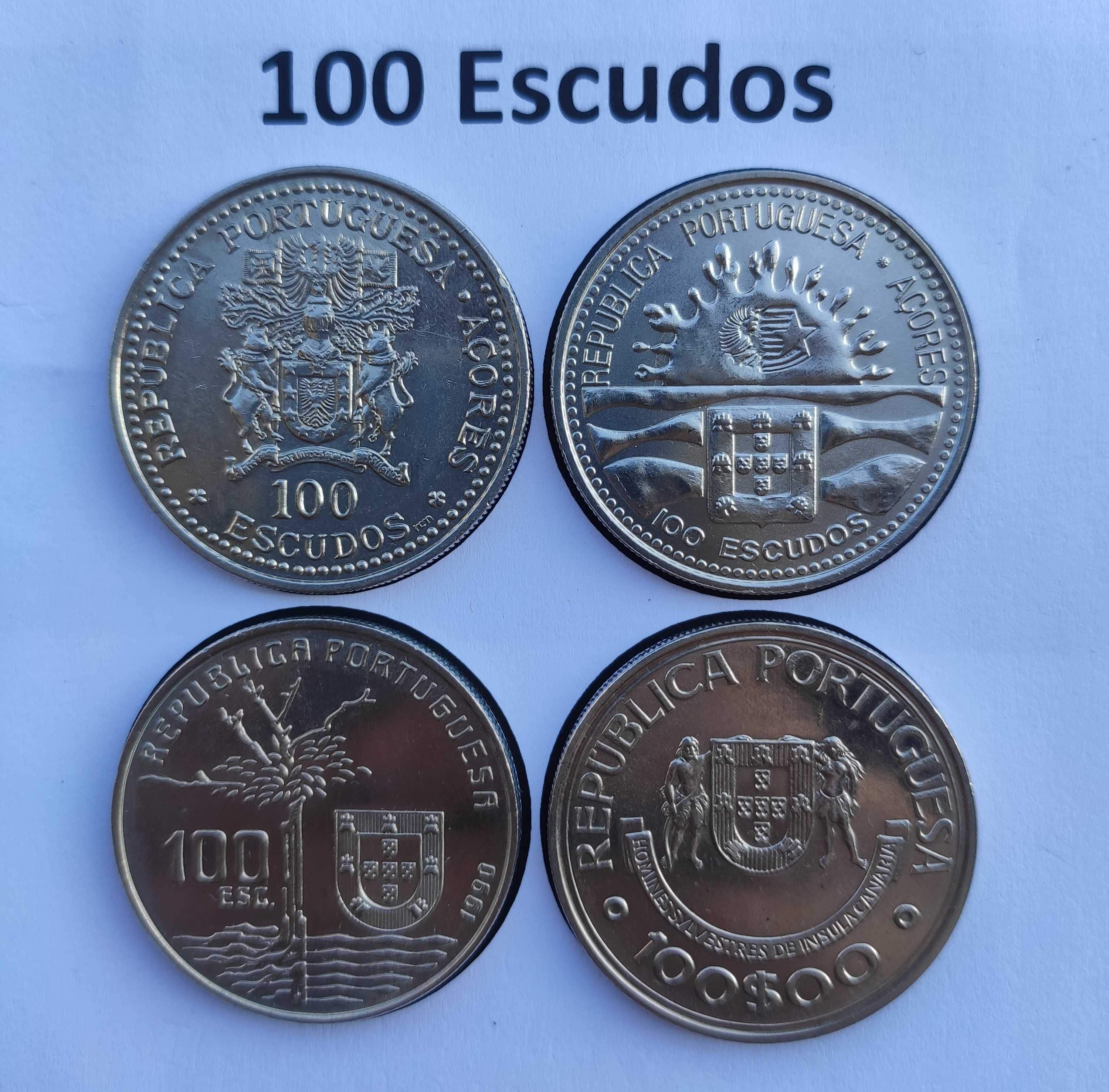 4 moedas de 100 Escudos – Várias (nº8)