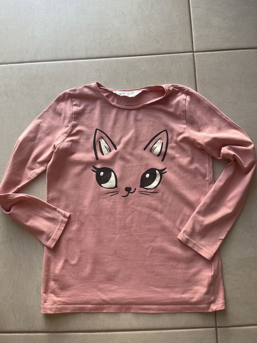 Bluzki H&M rozm 134/140 cena za 2szt