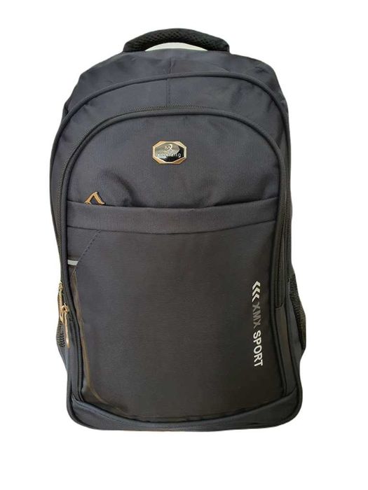 Nowy pojemny duży plecak turystyczny miejski solidny granatowy 50l XL