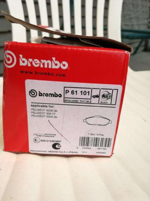 Calços Travão - BREMBO - Peugeot 3008 1.6 Hdi 110 Cv > 2009