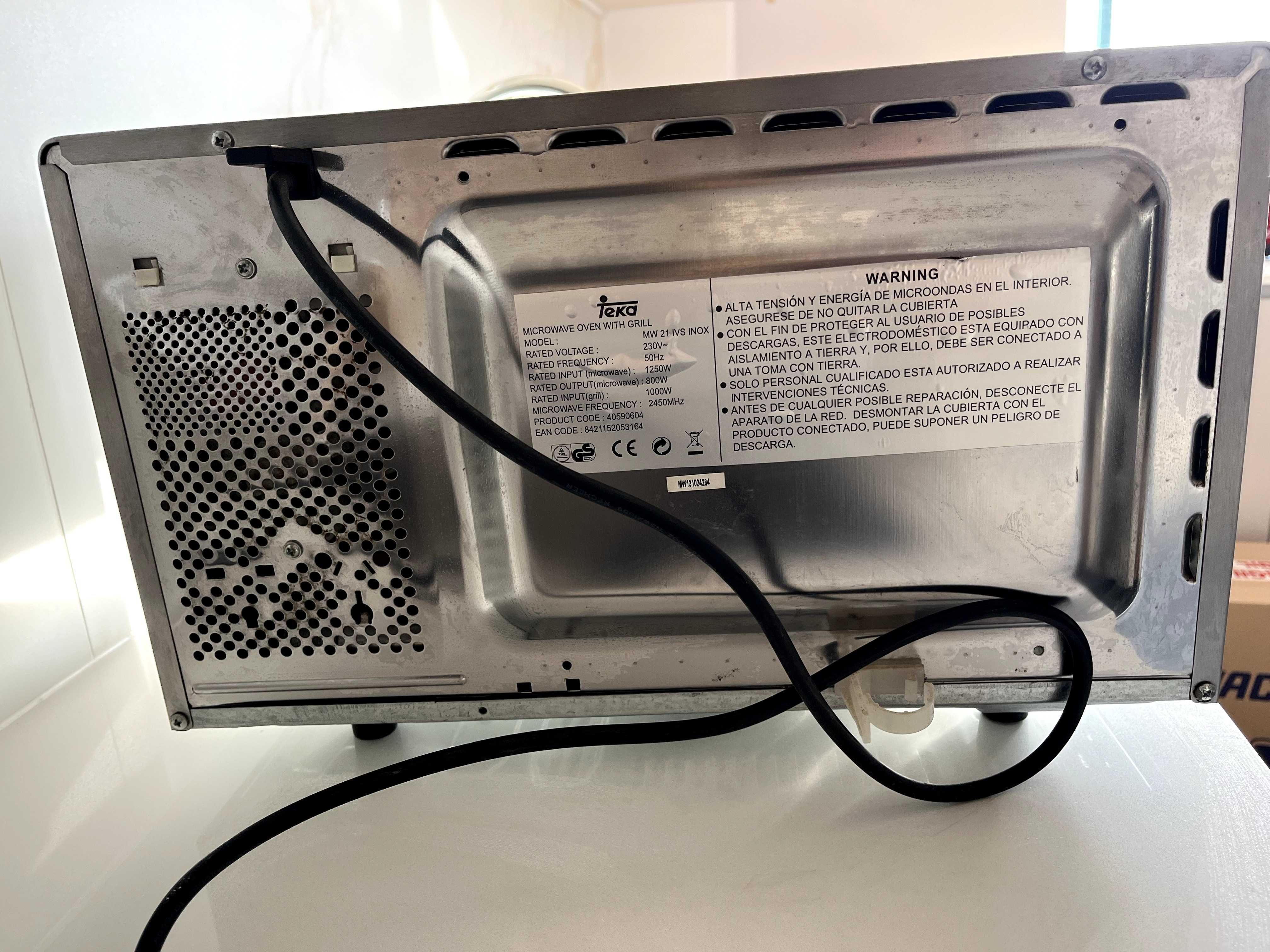 Microondas Teka Inox