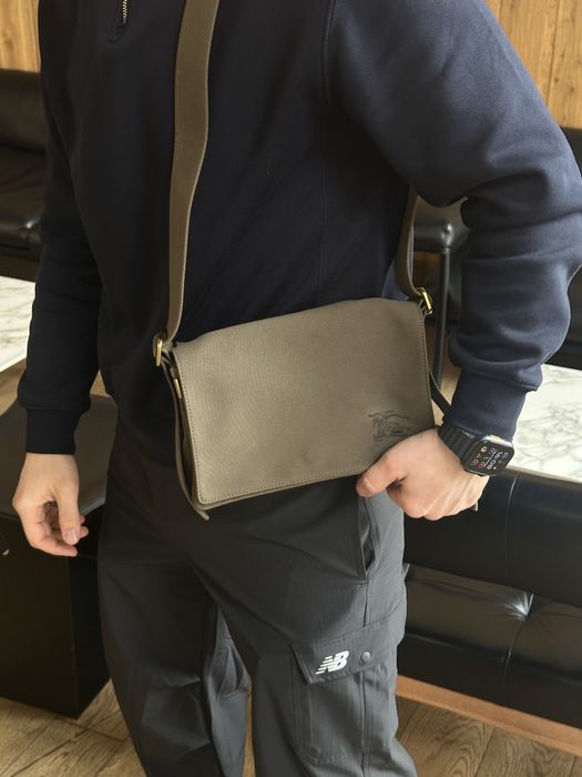 Чоловіча сумка Burberry мужская сумка через плечо барсетка мессенджер