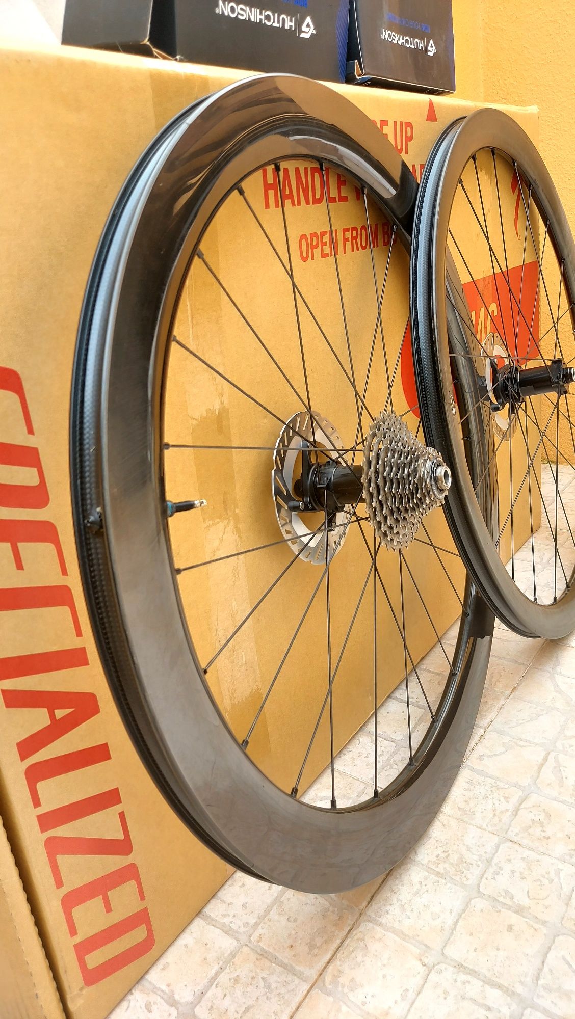 Rodas Fulcrum carbono disco novas!!!