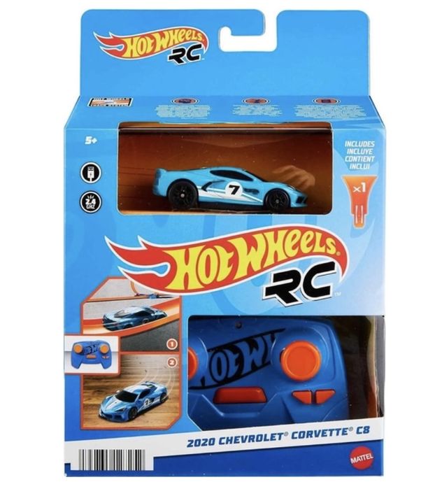 Машинка Hot Wheels 1:64 Chevrolet Corvette C8 Mattel!