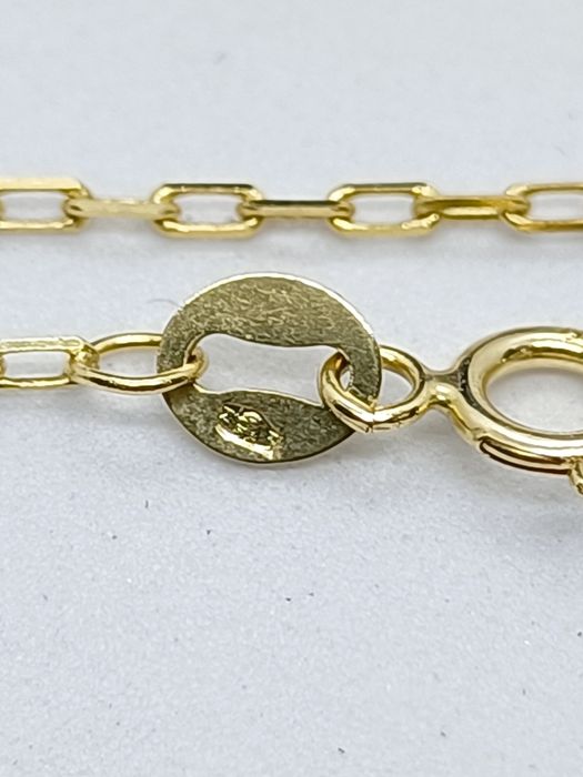 Klasyczny łańcuszek ze złota, złoto pr 585